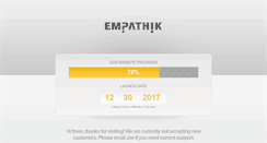 Desktop Screenshot of empathik.com